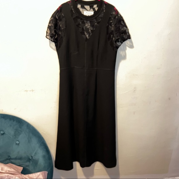 Maison Martin Margiela Black Cutout Tank Midi Dress 40 8 - Picture 6 of 11